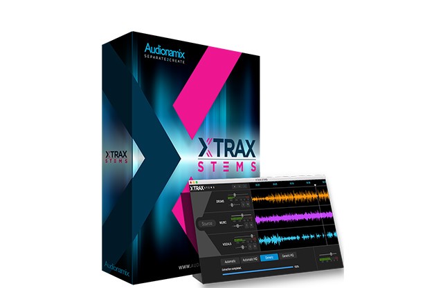 XTRAX STEMS演示:音频分轨提取