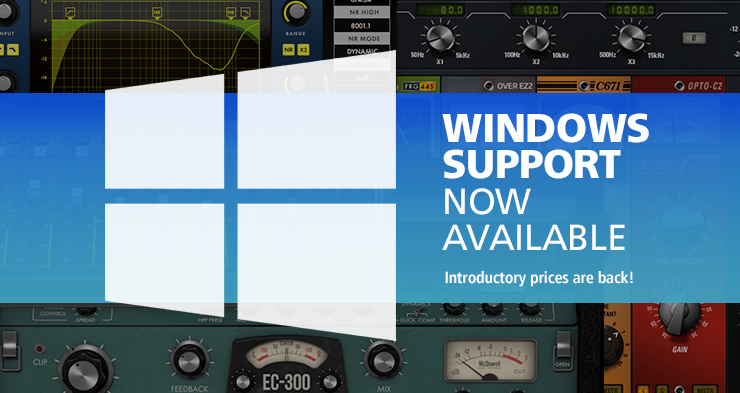 McDSP 发布 Windows 更新