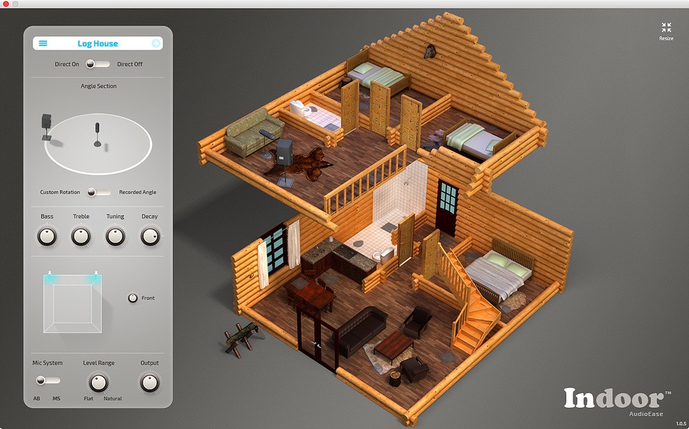 评测:Audio Ease Indoor 卷积声音定位混响插件
