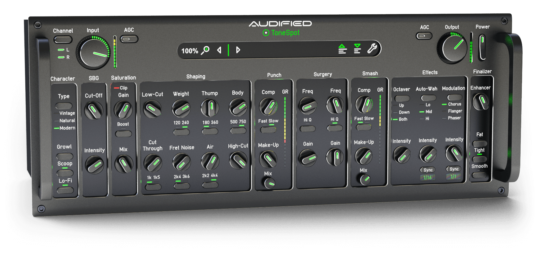 Audified新品发布:ToneSpot Bass Pro 贝斯处理器
